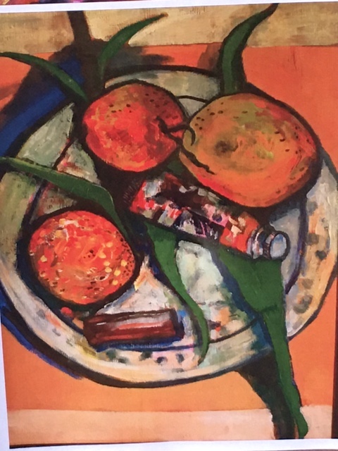 Oranges and Paint